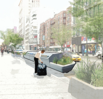 Clean Curbs: Design Solutions for Waste Storage in the Street
